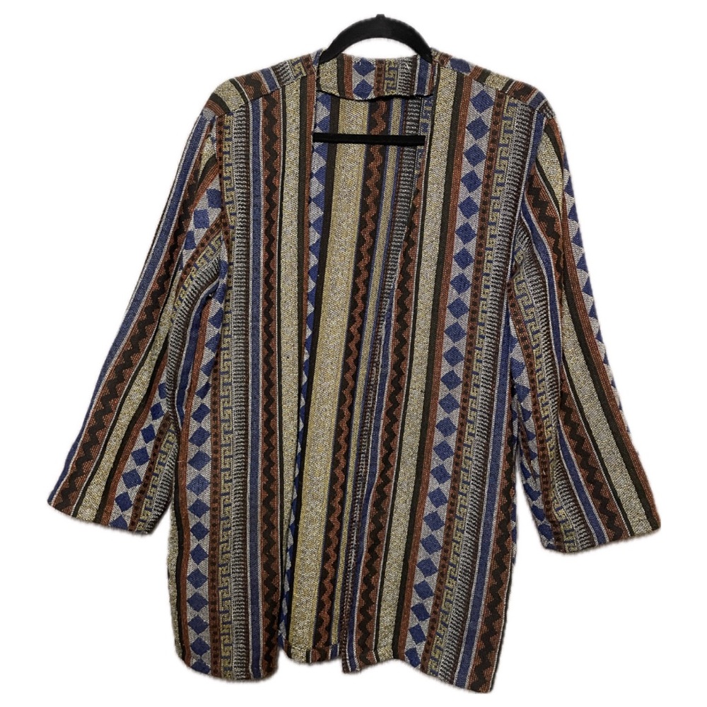 90s Colorful Textured Blazer